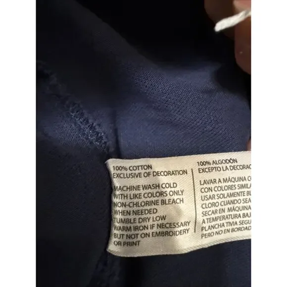 U.S. Polo Assn. Navy Blue Polo Short Sleeve Collared Shirt Men's Sz M - Picture 11 of 11